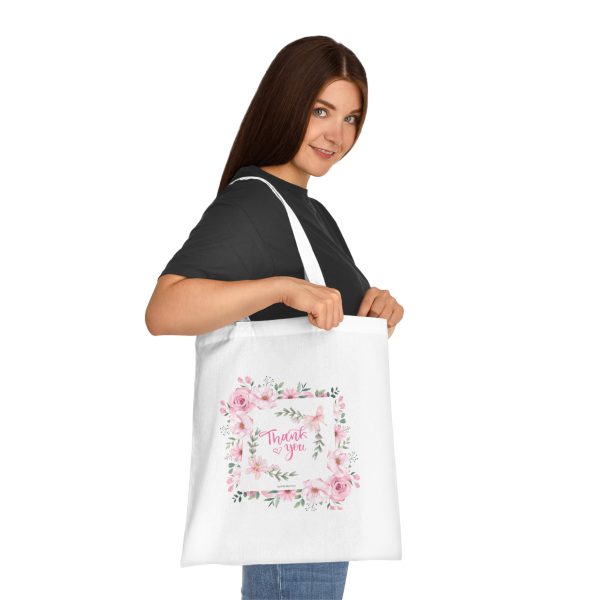 Cotton Thank you Tote bag - Image 4