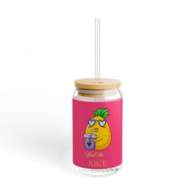 Fruit sipper glass