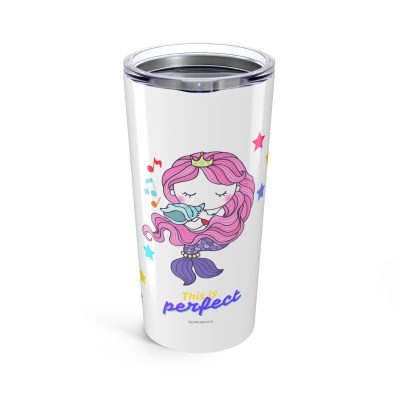 Mermaid theme back to school tumbler