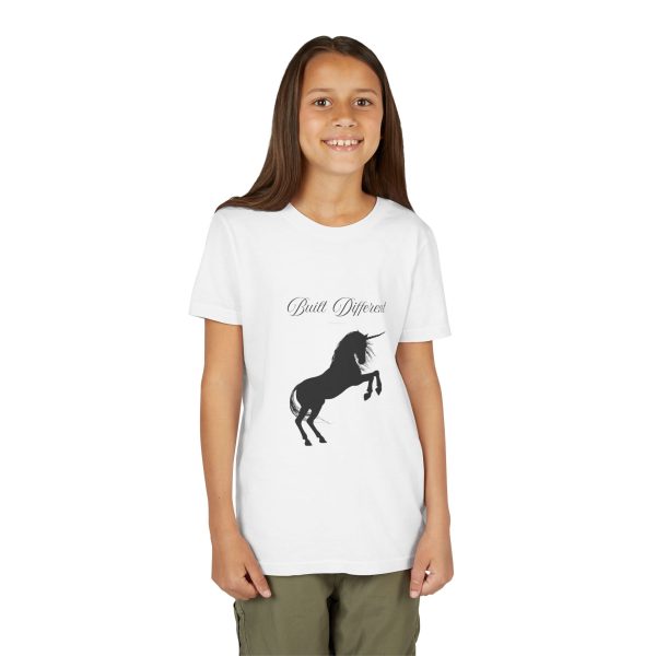 Youth Short Sleeve Built Different tee - Image 5