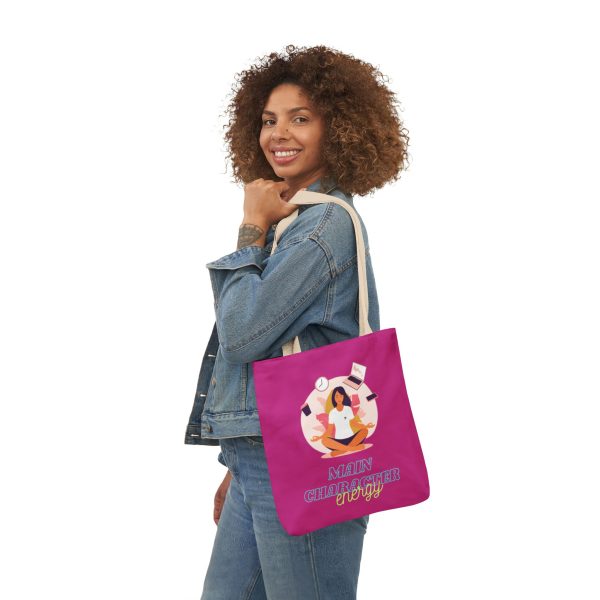Mindful Energy Canvas Tote Bag - Image 8