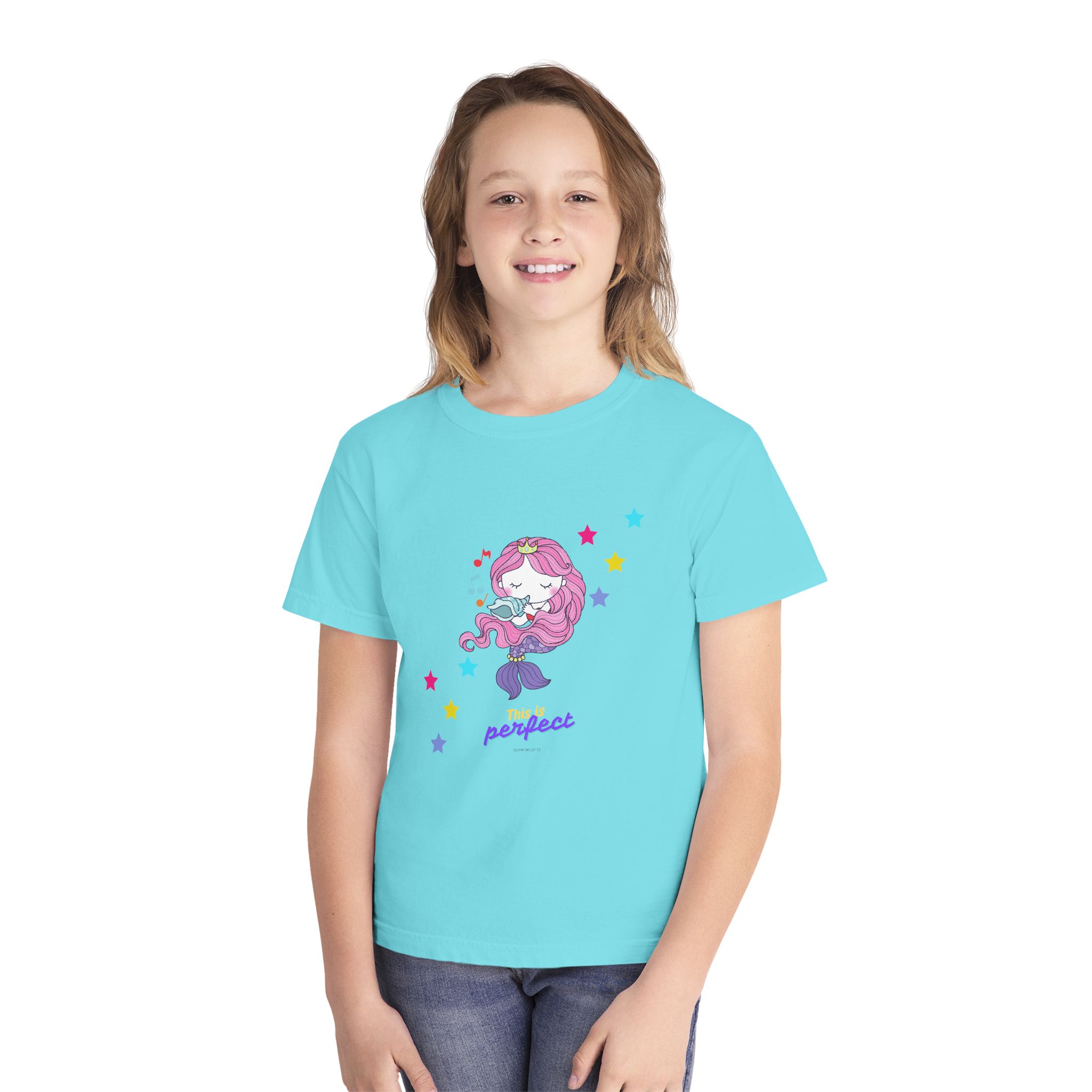 Mermaid tee for girls - Image 15