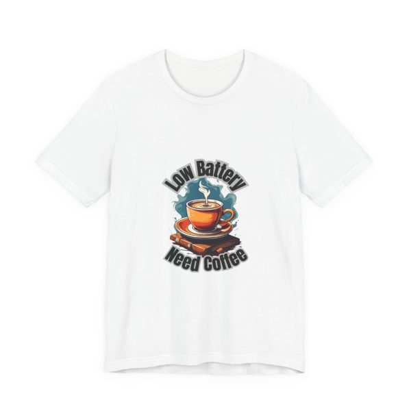 Unisex Jersey Short Sleeve coffee tee - Image 3