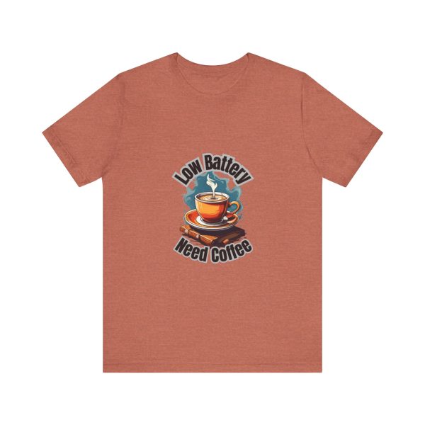 Unisex Jersey Short Sleeve coffee tee - Image 13