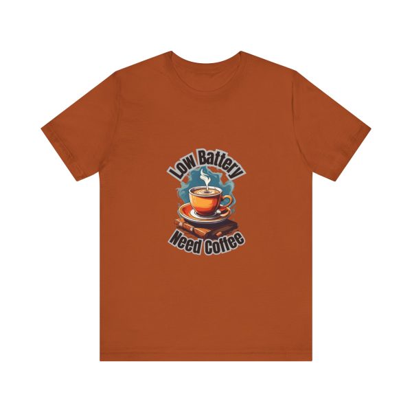 Unisex Jersey Short Sleeve coffee tee - Image 31