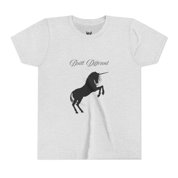 Youth Short Sleeve Built Different tee - Image 11
