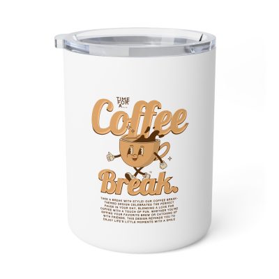 Insulated Coffee Break Mug, 10oz