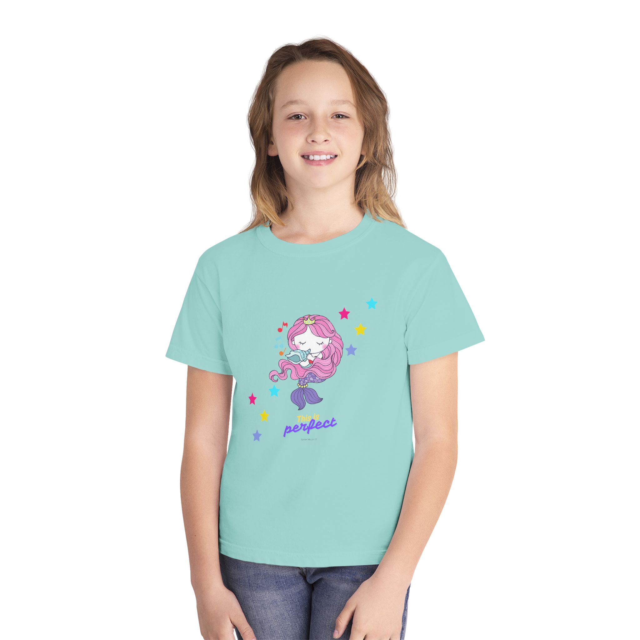 Mermaid tee for girls - Image 12