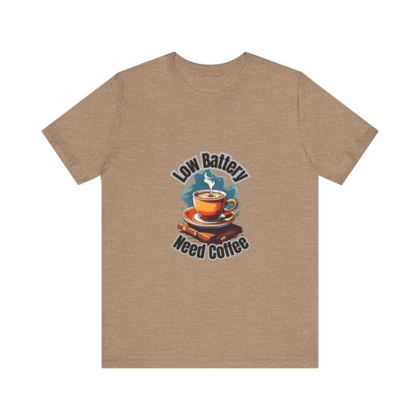 Unisex Jersey Short Sleeve coffee tee - Image 21