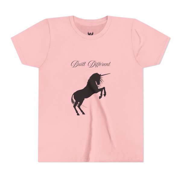 Youth Short Sleeve Built Different tee - Image 6