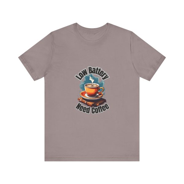 Unisex Jersey Short Sleeve coffee tee - Image 9