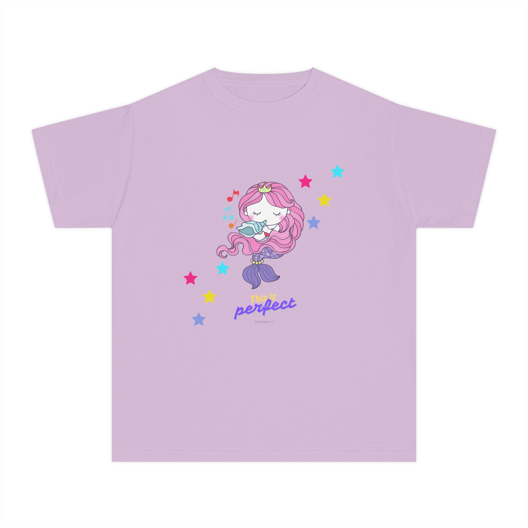 Mermaid tee for girls - Image 2