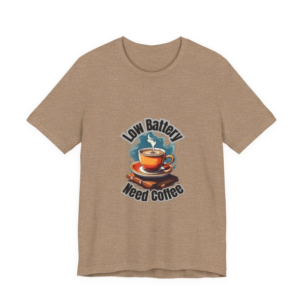 Unisex Jersey Short Sleeve coffee tee - Image 23