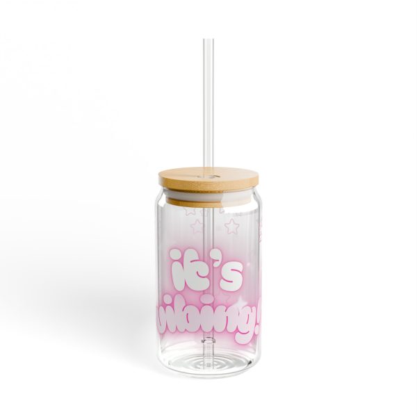 Its vibing Gen Alpha inspired glass sipper - Image 2