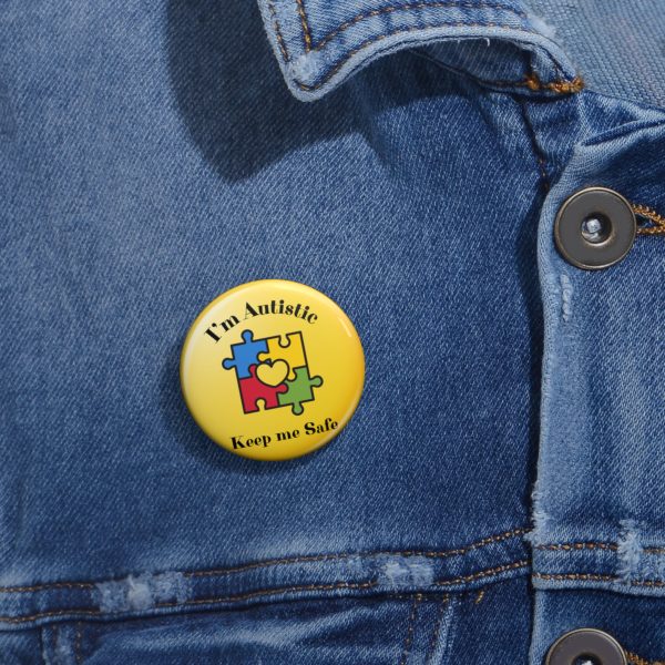 Custom Autism Awareness Pin Buttons - Image 2