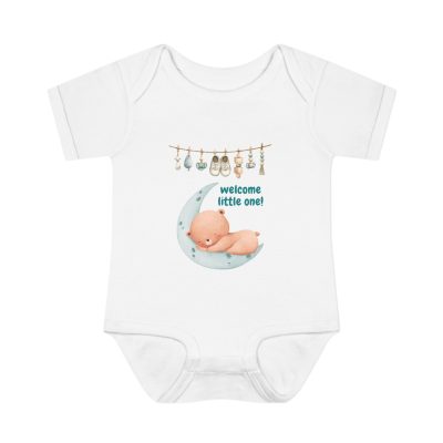 Welcome Little One Baby Bodysuit - Newborn Infant Onesie
