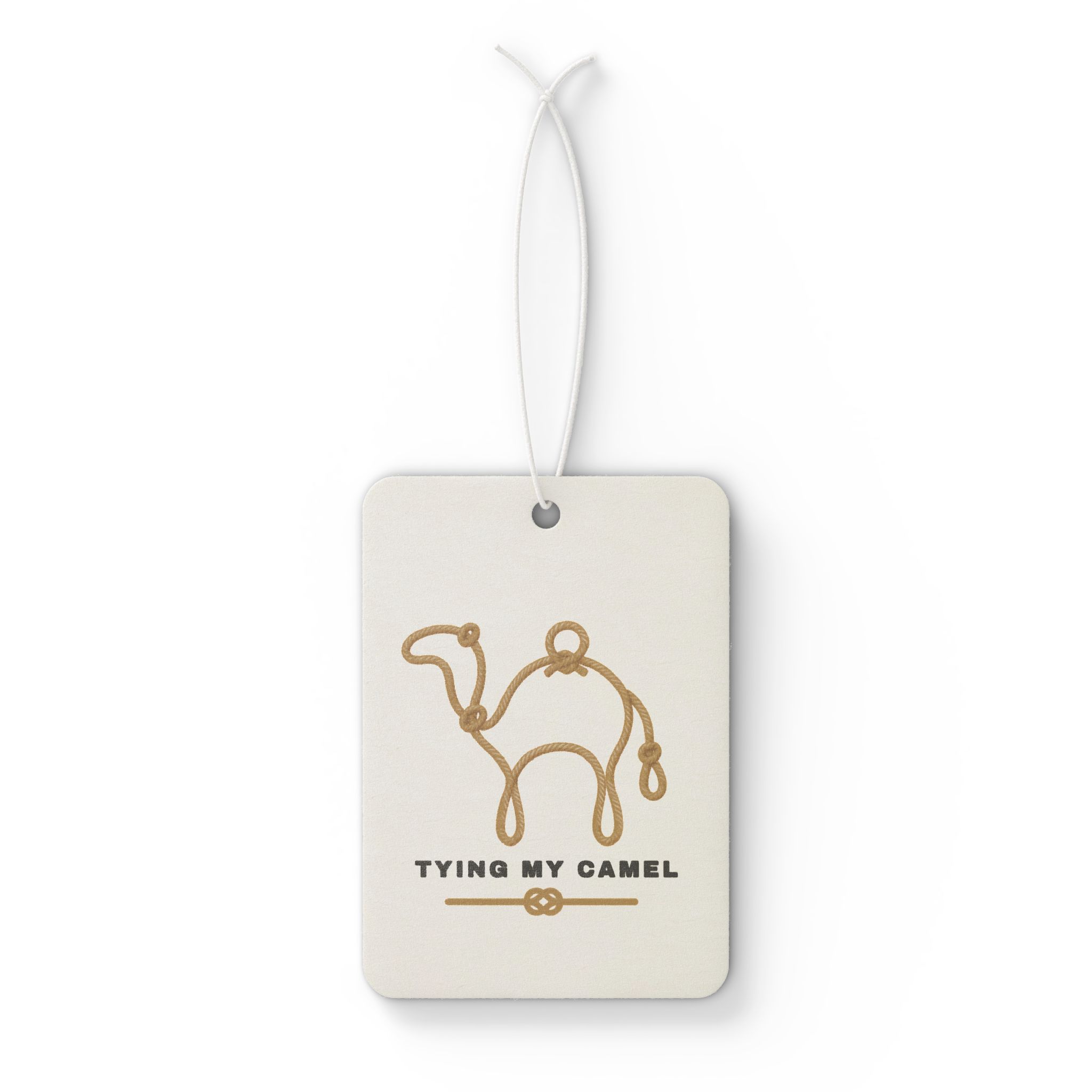 Camel Car Air Freshener — 'Twing My Camel' Scented Hanging Ornament - Image 3