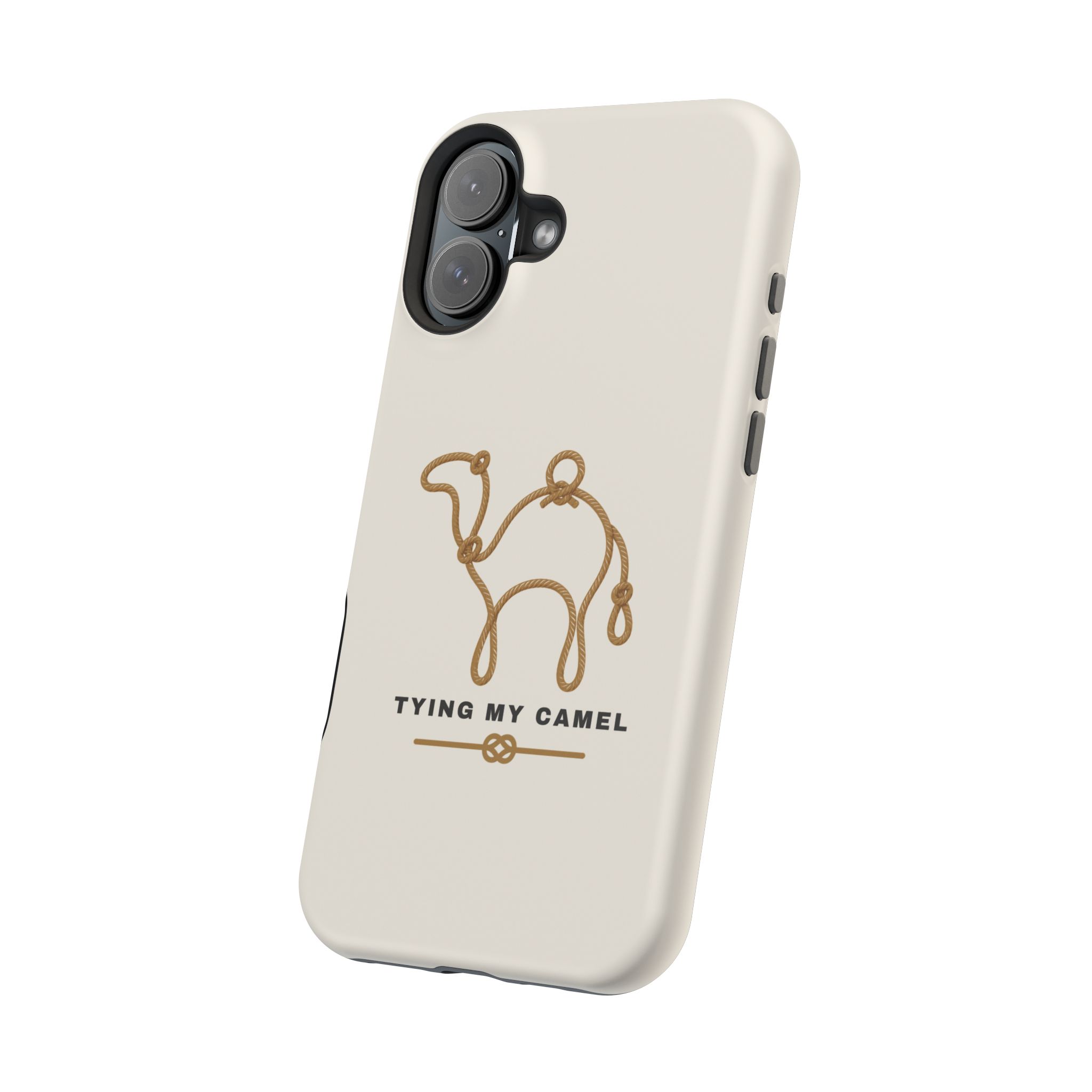 Phone Case — Minimal 'Tying My Camel' Camel Outline Magnetic Impact-Resistant Case - Image 112