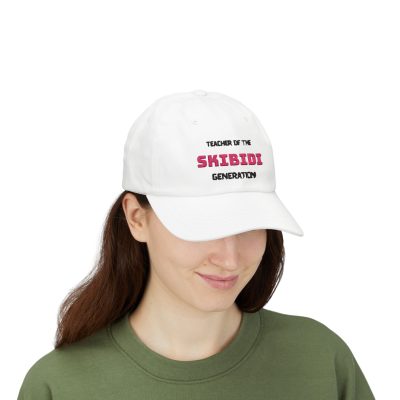 Dad Cap — "Teacher of the Skibidi Generation" Embroidered Hat