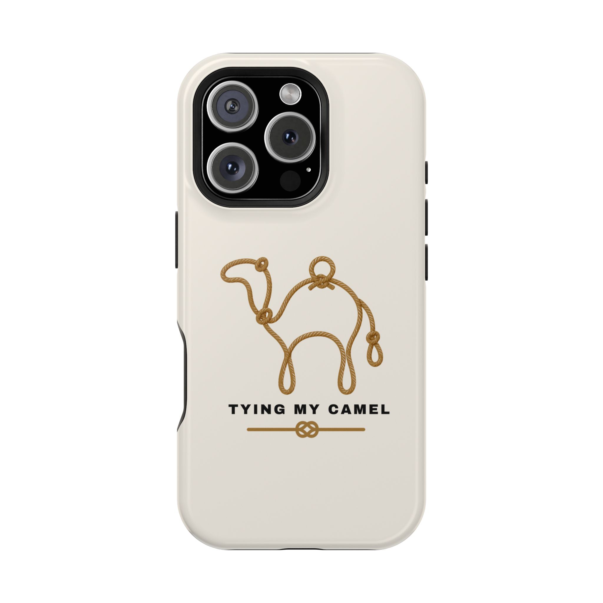 Phone Case — Minimal 'Tying My Camel' Camel Outline Magnetic Impact-Resistant Case - Image 115