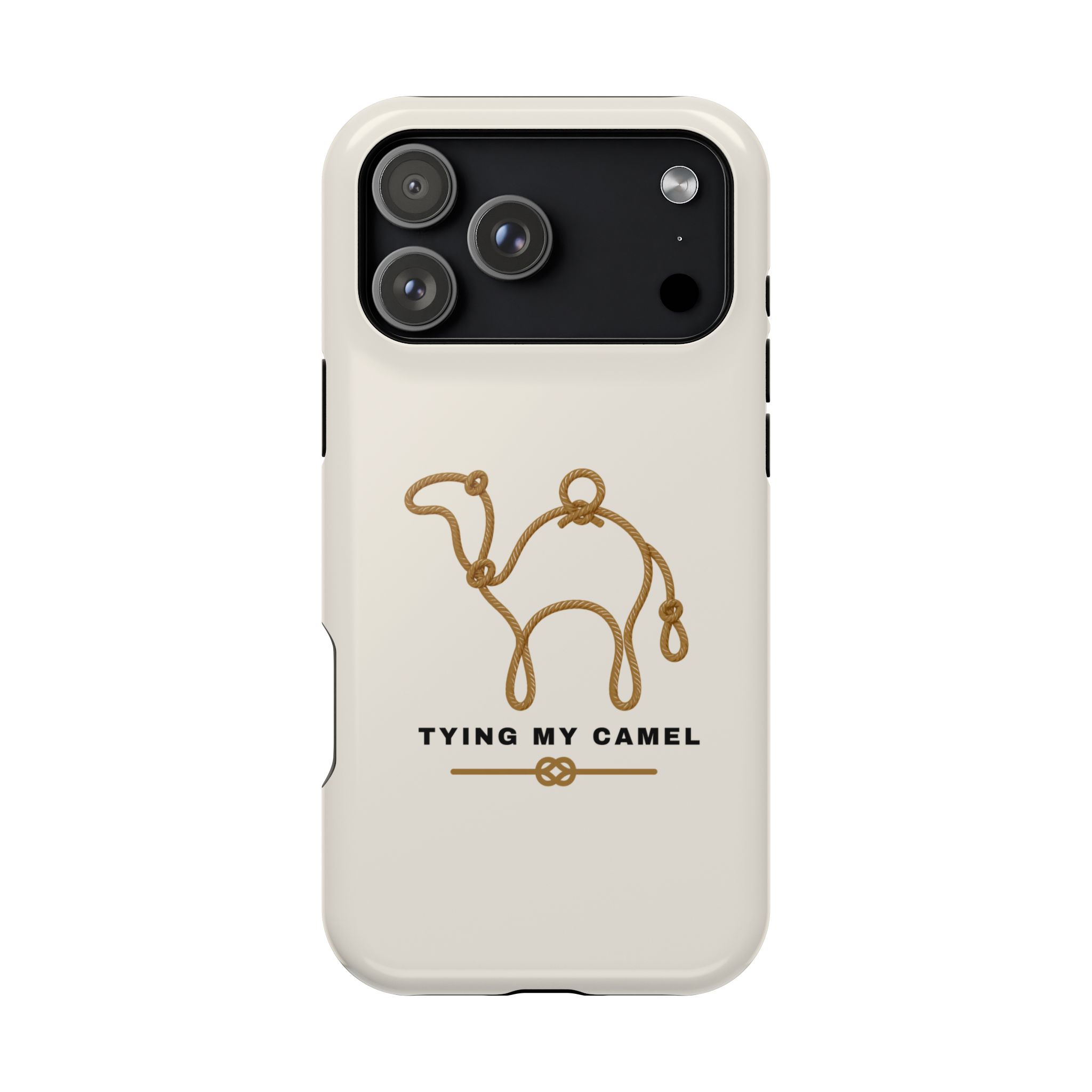 Phone Case — Minimal 'Tying My Camel' Camel Outline Magnetic Impact-Resistant Case - Image 135