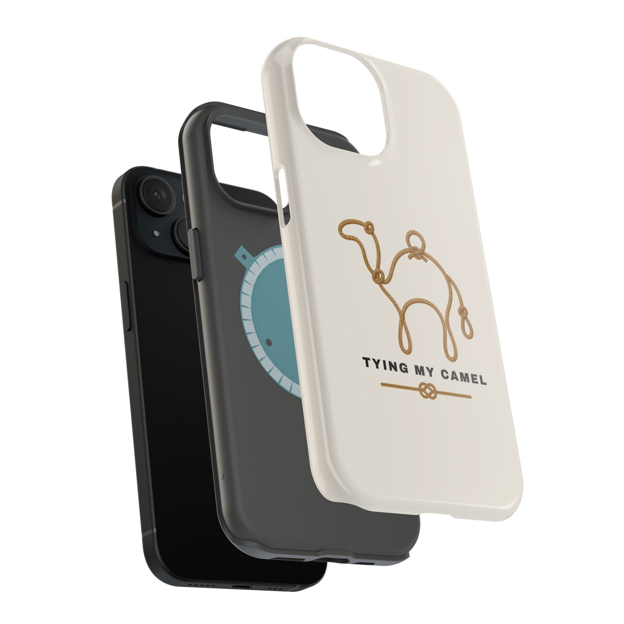 Phone Case — Minimal 'Tying My Camel' Camel Outline Magnetic Impact-Resistant Case - Image 70