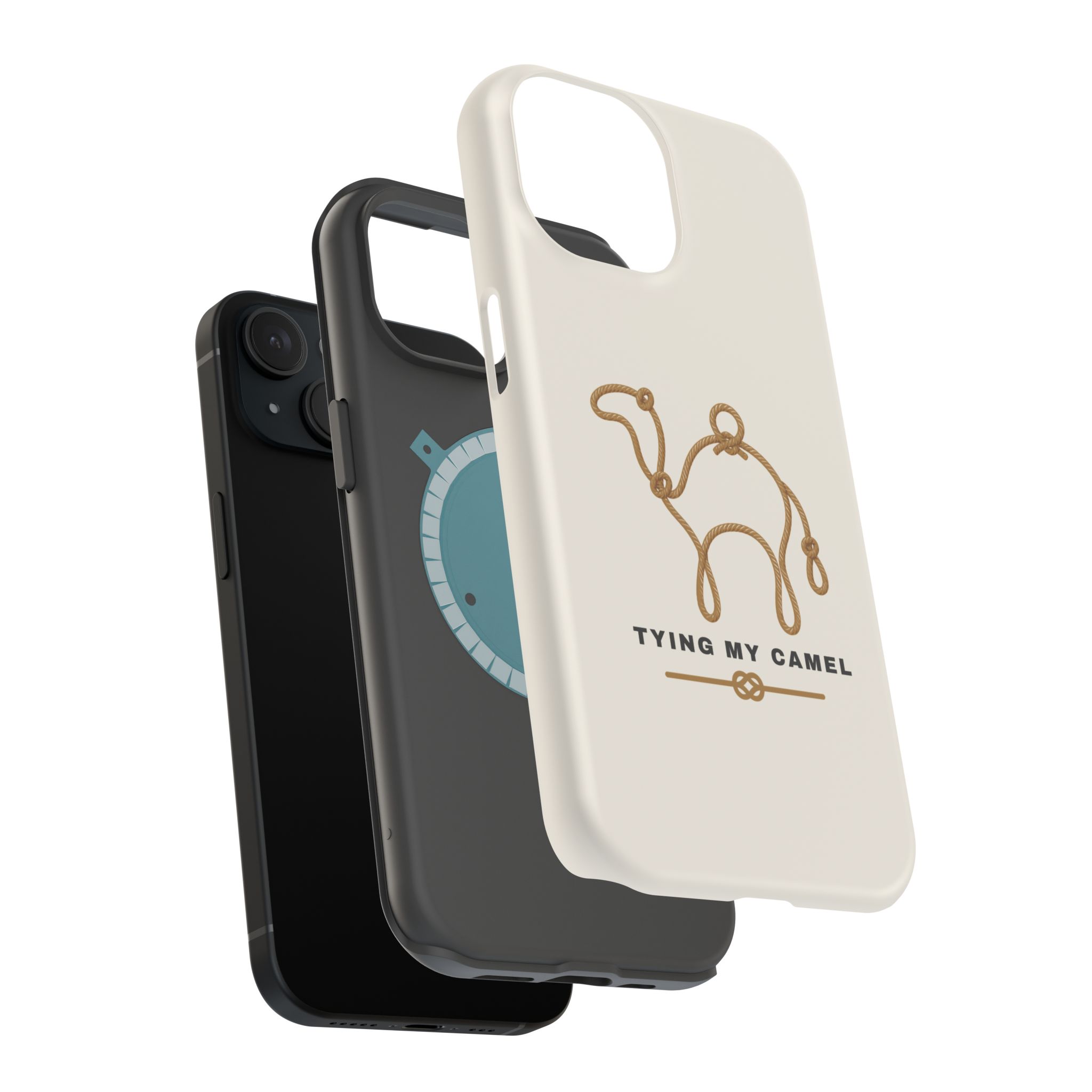 Phone Case — Minimal 'Tying My Camel' Camel Outline Magnetic Impact-Resistant Case - Image 74