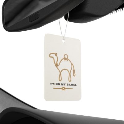 Camel Car Air Freshener — 'Twing My Camel' Scented Hanging Ornament