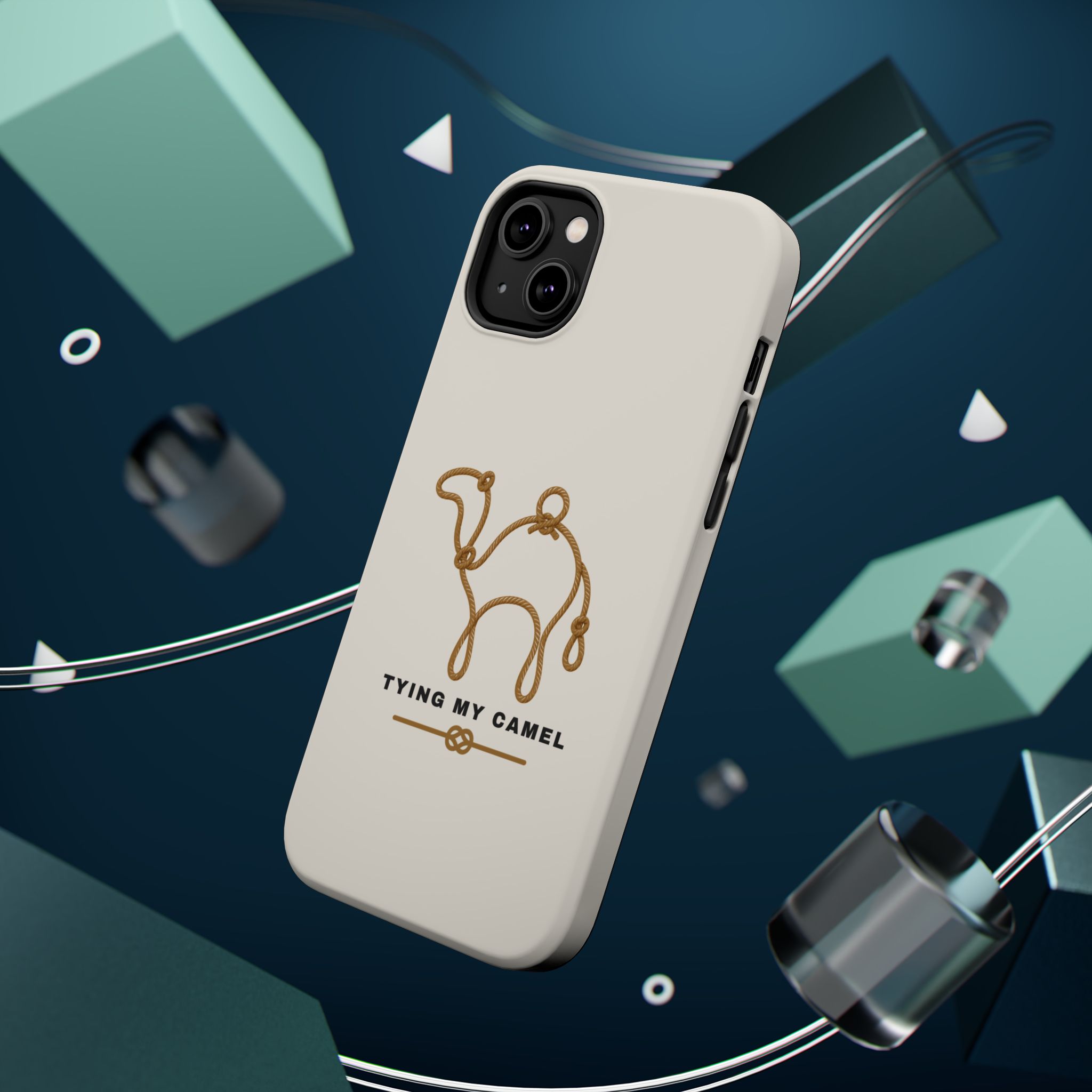 Phone Case — Minimal 'Tying My Camel' Camel Outline Magnetic Impact-Resistant Case - Image 25