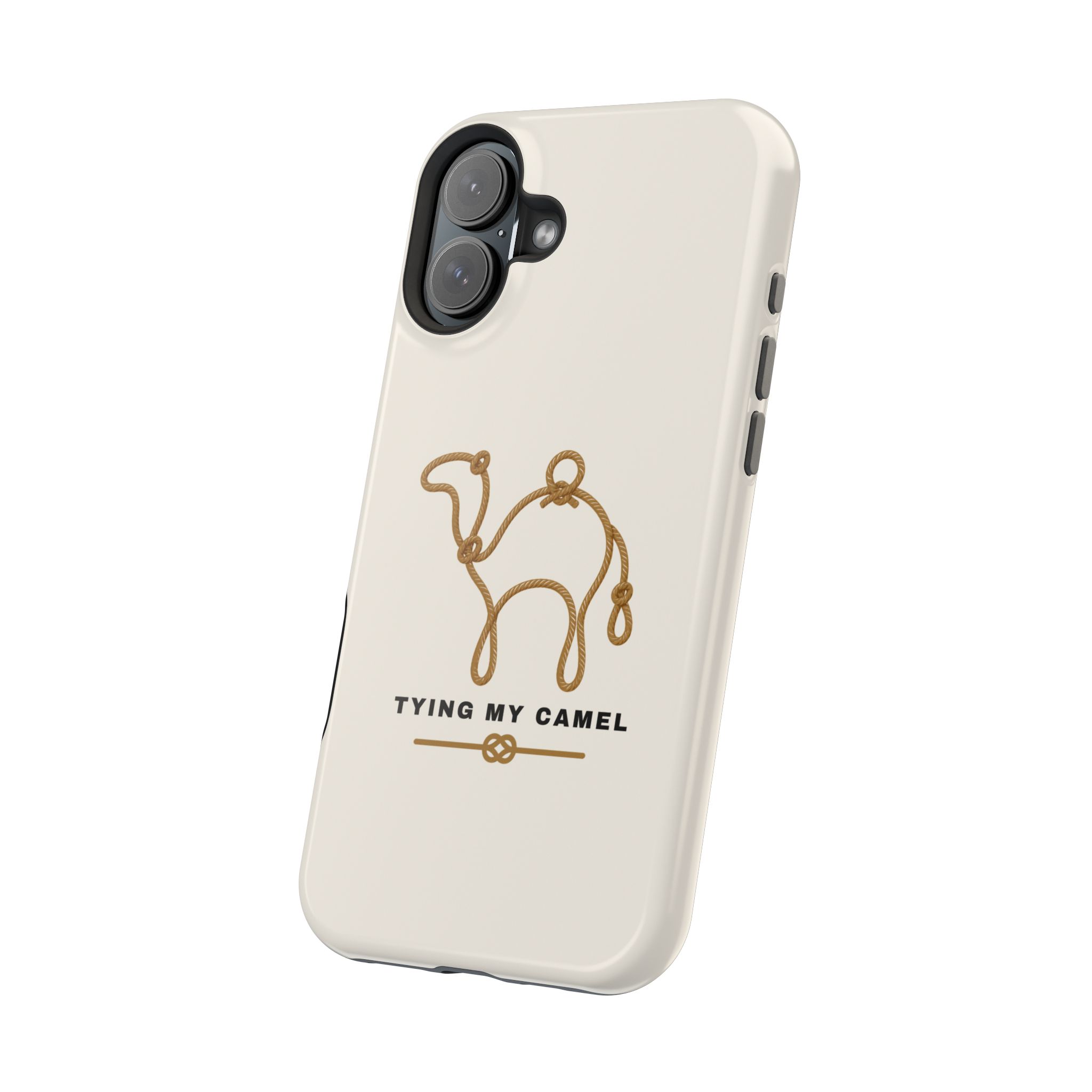 Phone Case — Minimal 'Tying My Camel' Camel Outline Magnetic Impact-Resistant Case - Image 108