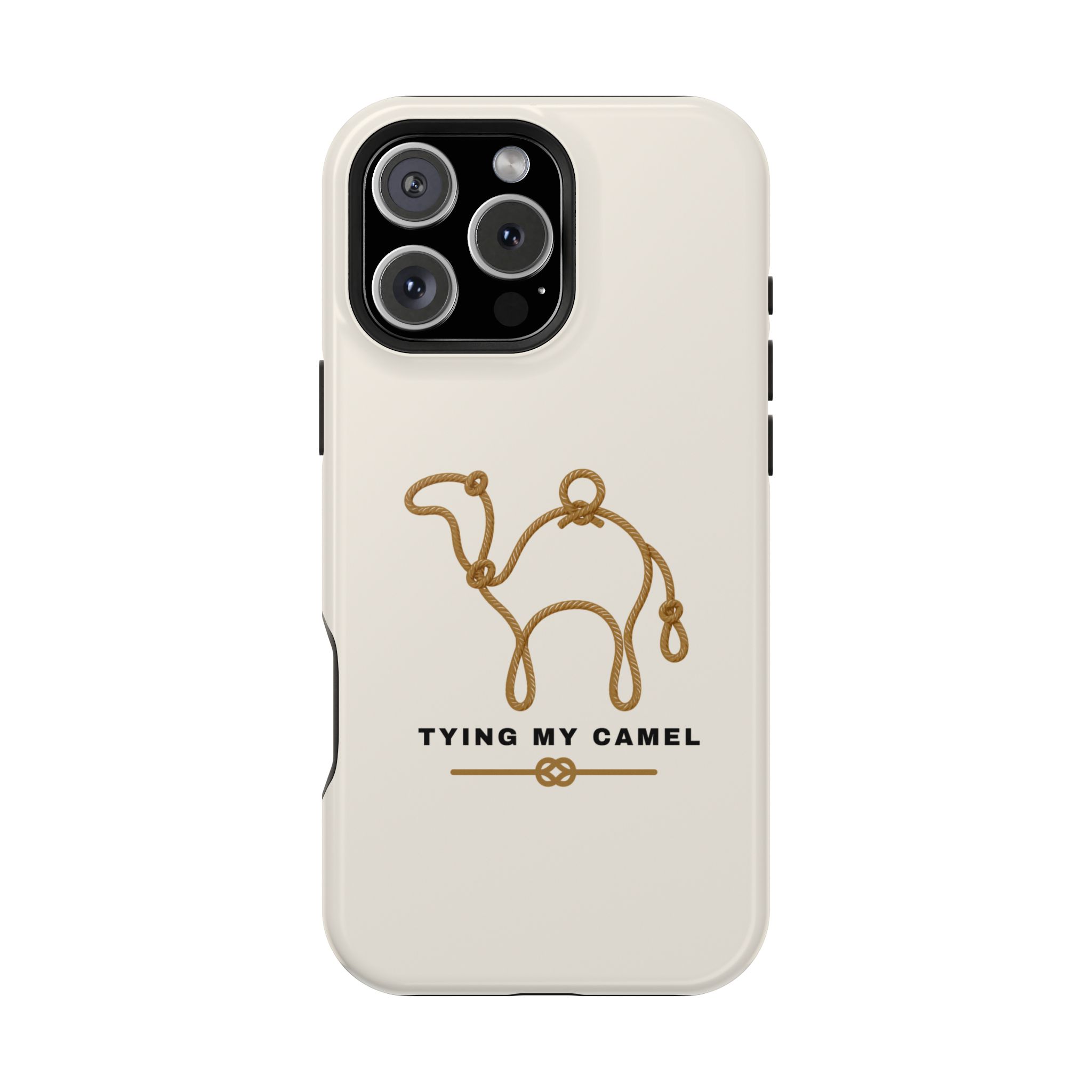 Phone Case — Minimal 'Tying My Camel' Camel Outline Magnetic Impact-Resistant Case - Image 123