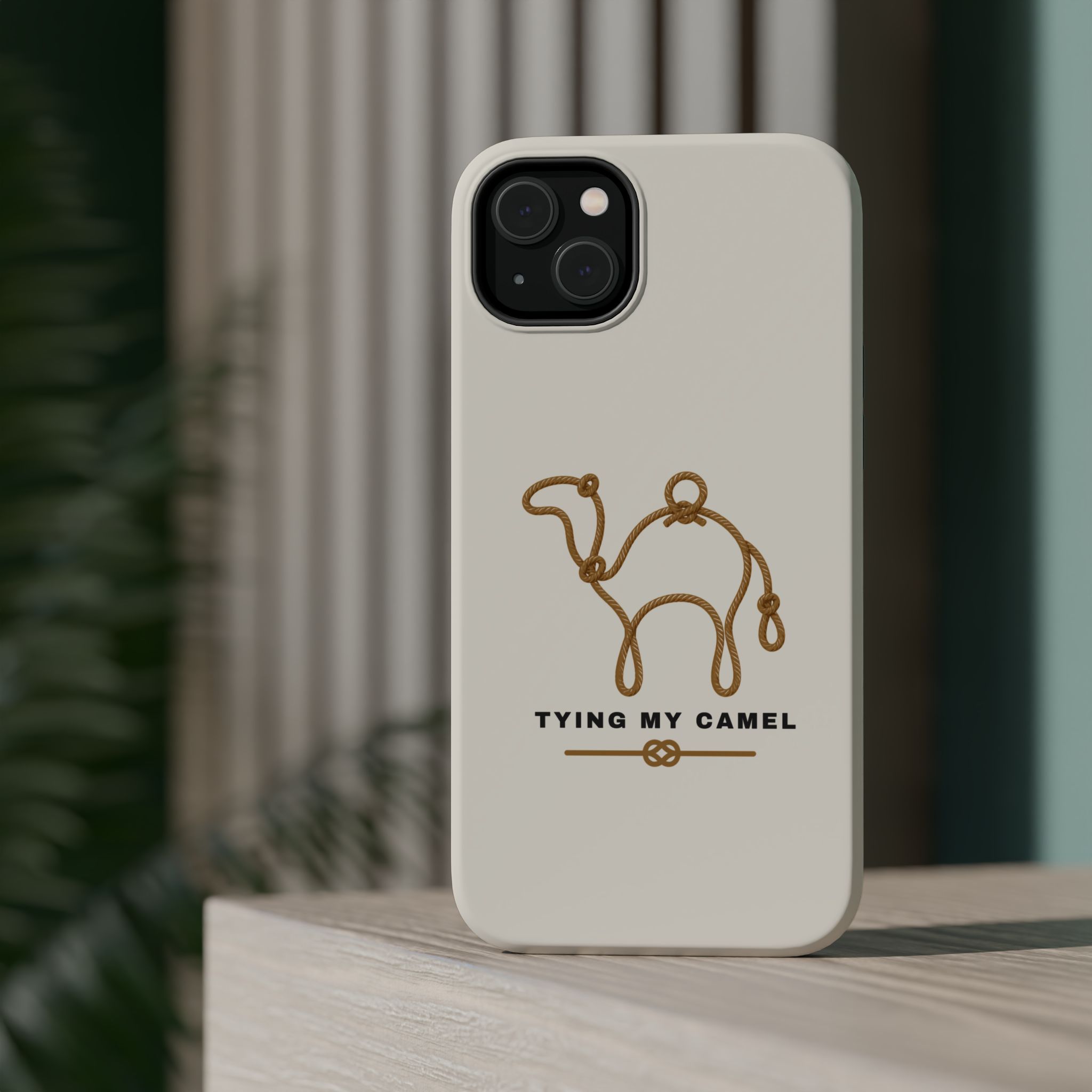 Phone Case — Minimal 'Tying My Camel' Camel Outline Magnetic Impact-Resistant Case - Image 26