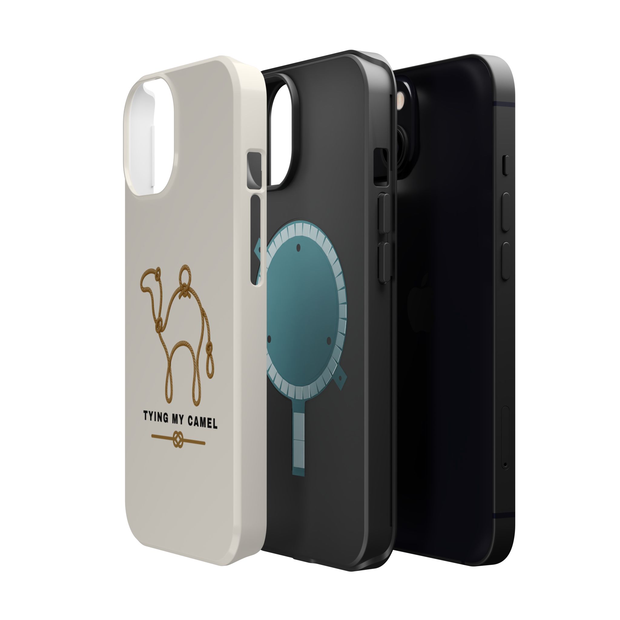 Phone Case — Minimal 'Tying My Camel' Camel Outline Magnetic Impact-Resistant Case - Image 36