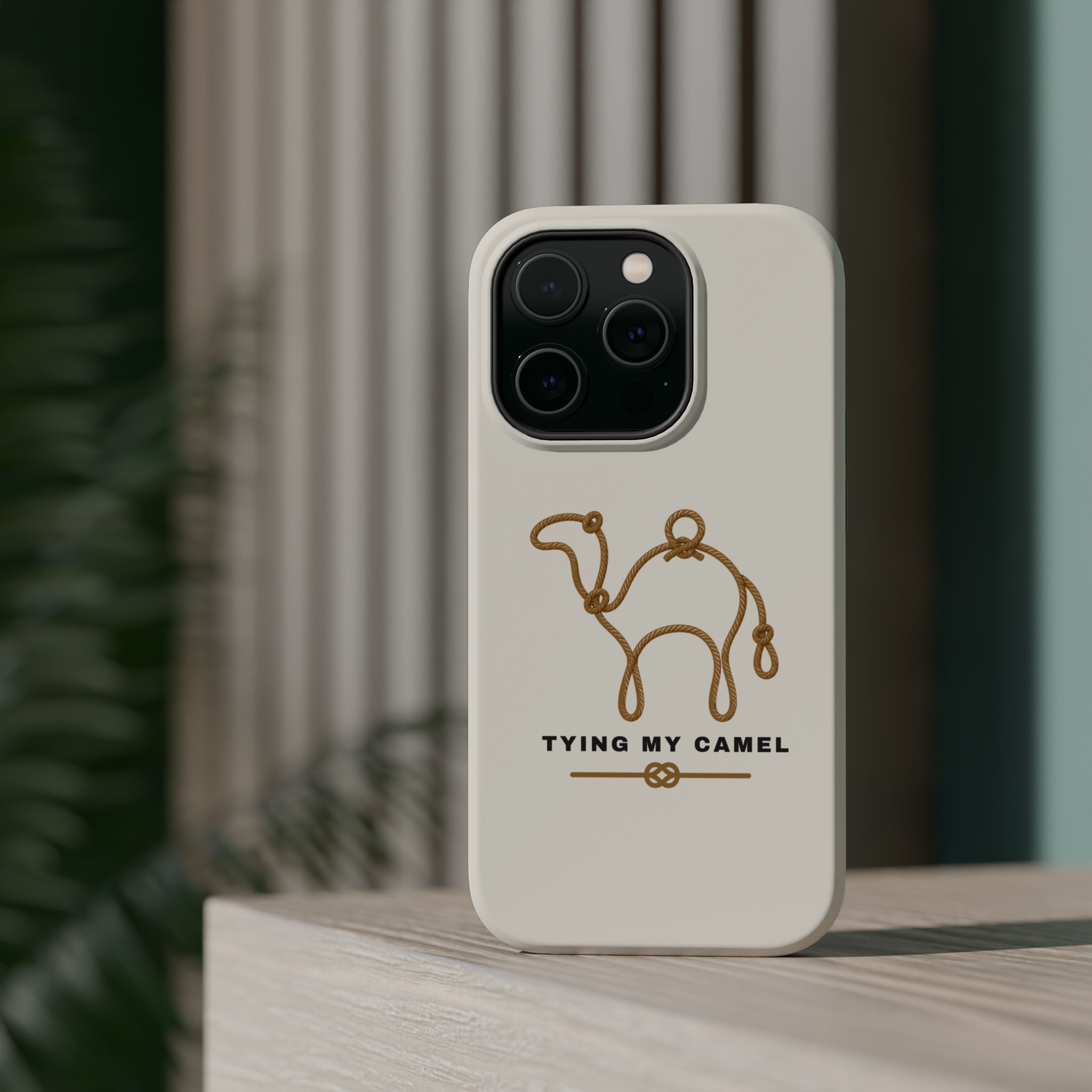 Phone Case — Minimal 'Tying My Camel' Camel Outline Magnetic Impact-Resistant Case - Image 18