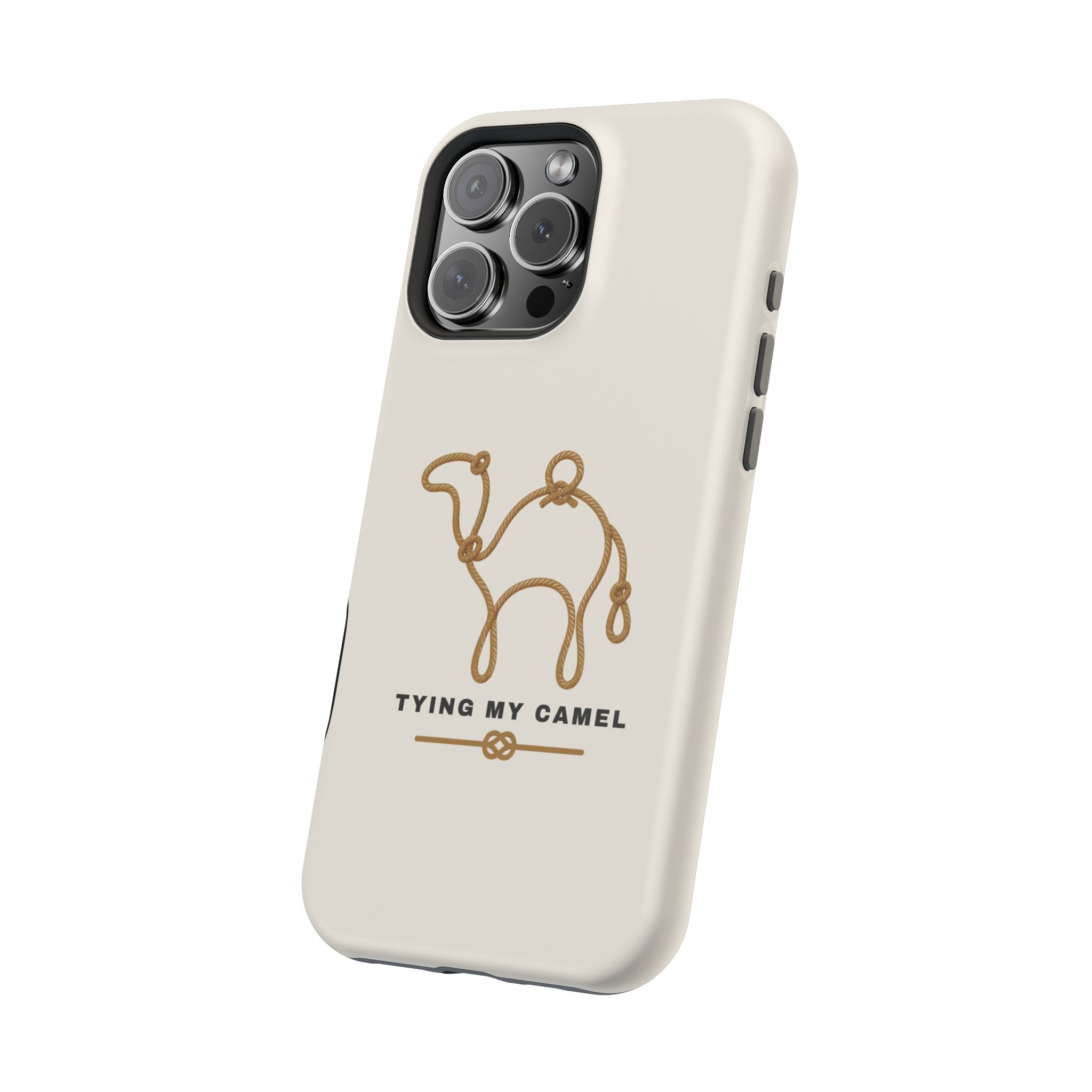 Phone Case — Minimal 'Tying My Camel' Camel Outline Magnetic Impact-Resistant Case - Image 128
