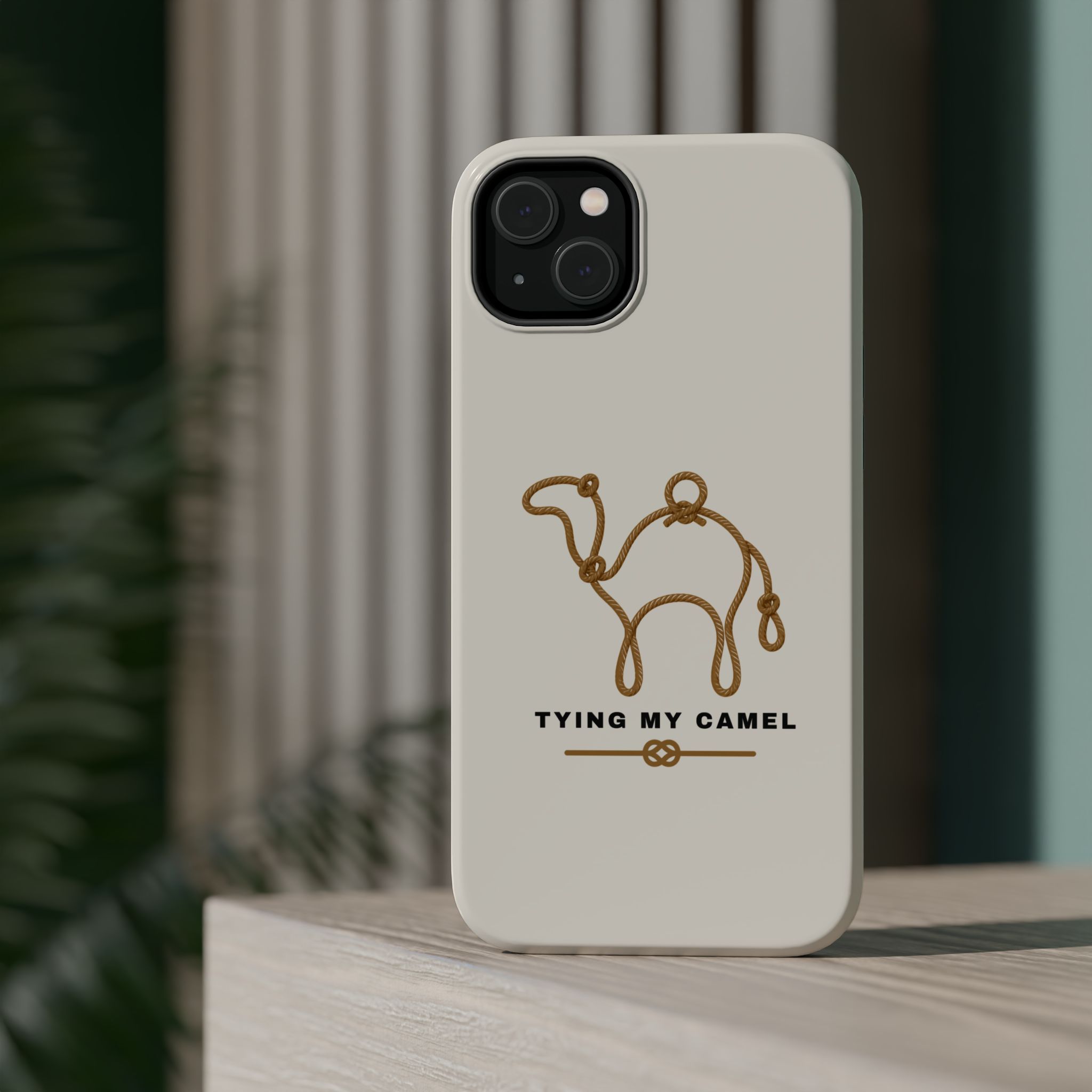 Phone Case — Minimal 'Tying My Camel' Camel Outline Magnetic Impact-Resistant Case - Image 22