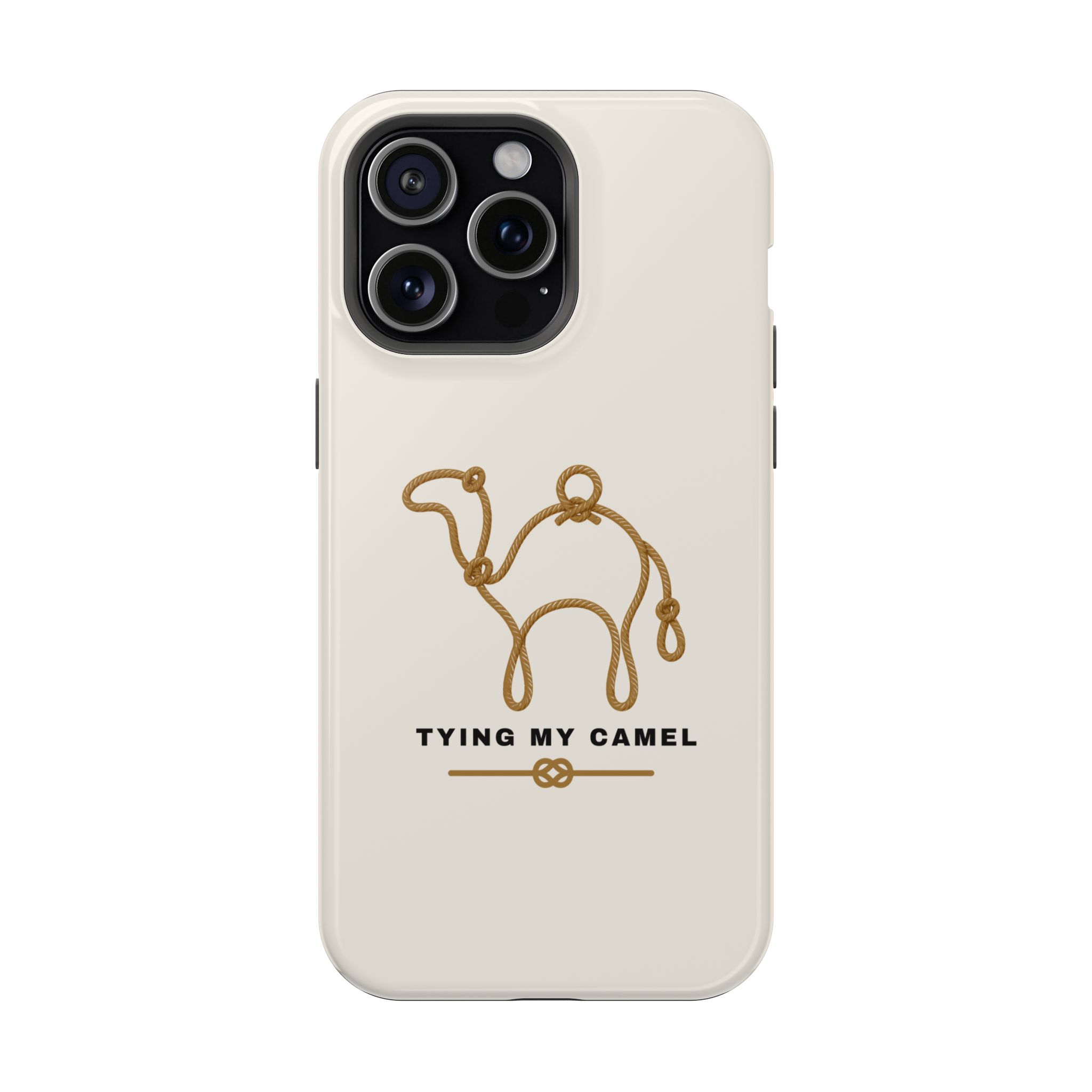 Phone Case — Minimal 'Tying My Camel' Camel Outline Magnetic Impact-Resistant Case - Image 91