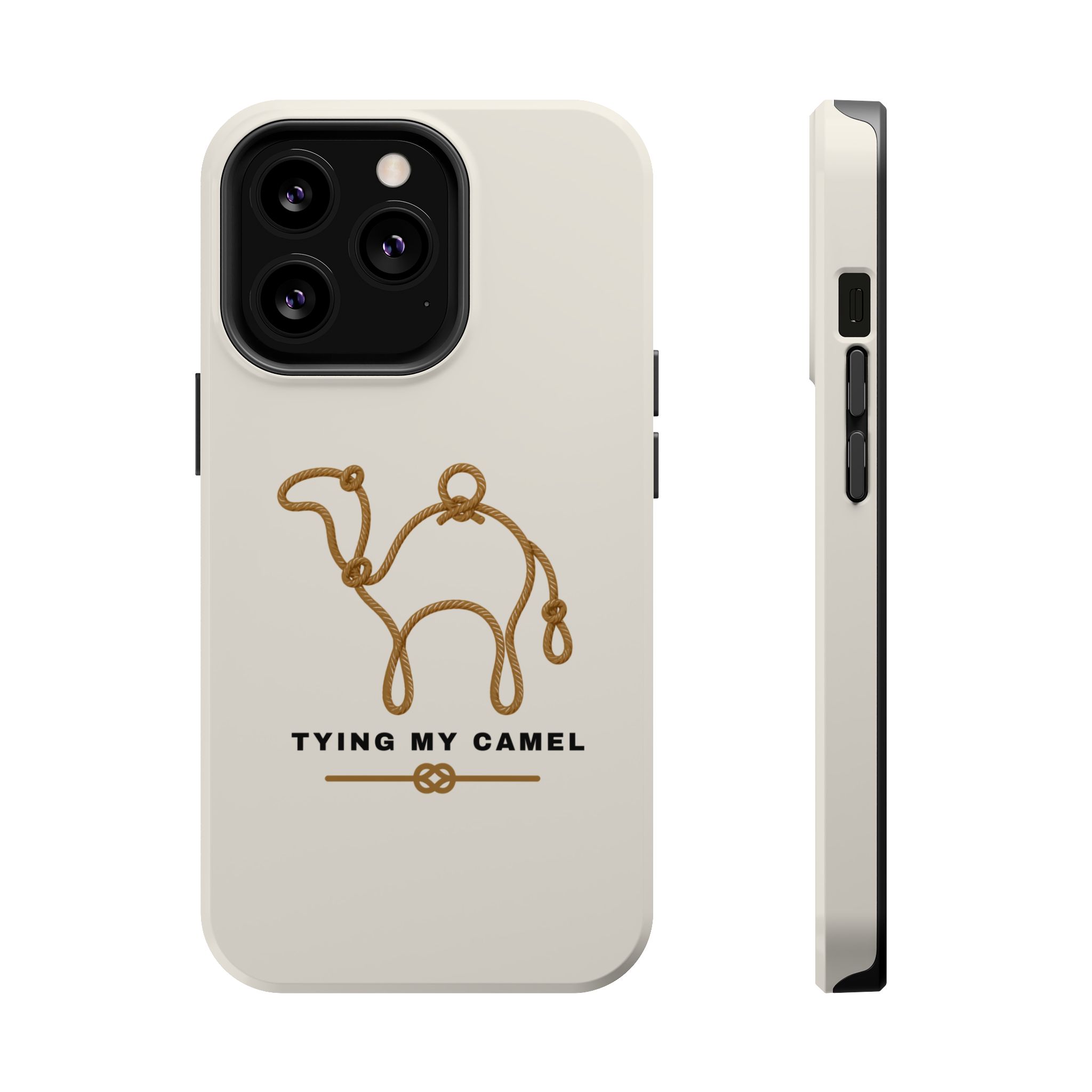 Phone Case — Minimal 'Tying My Camel' Camel Outline Magnetic Impact-Resistant Case - Image 51