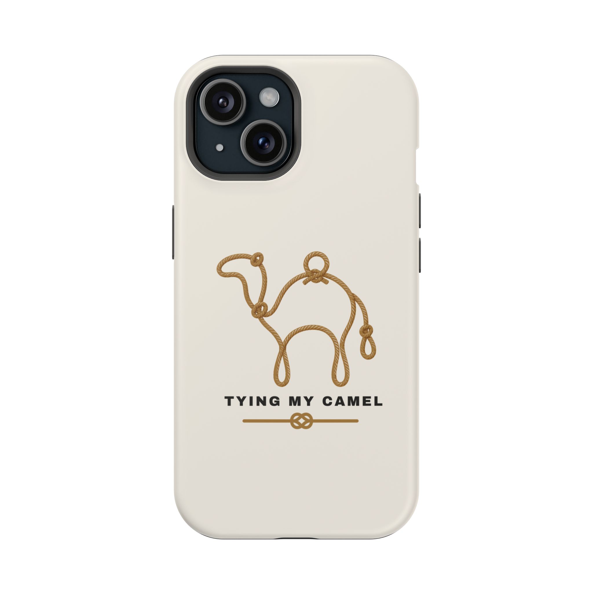 Phone Case — Minimal 'Tying My Camel' Camel Outline Magnetic Impact-Resistant Case - Image 71