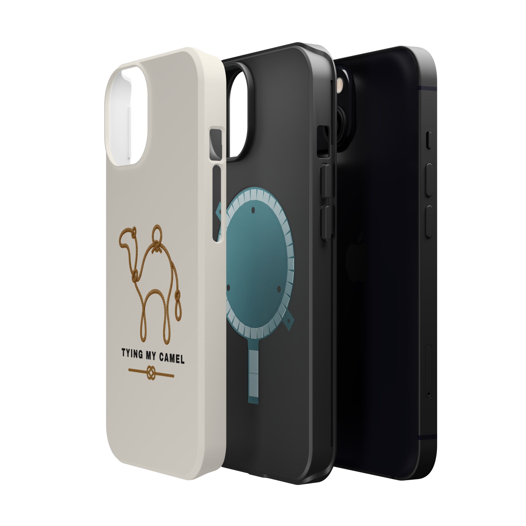 Phone Case — Minimal 'Tying My Camel' Camel Outline Magnetic Impact-Resistant Case - Image 40