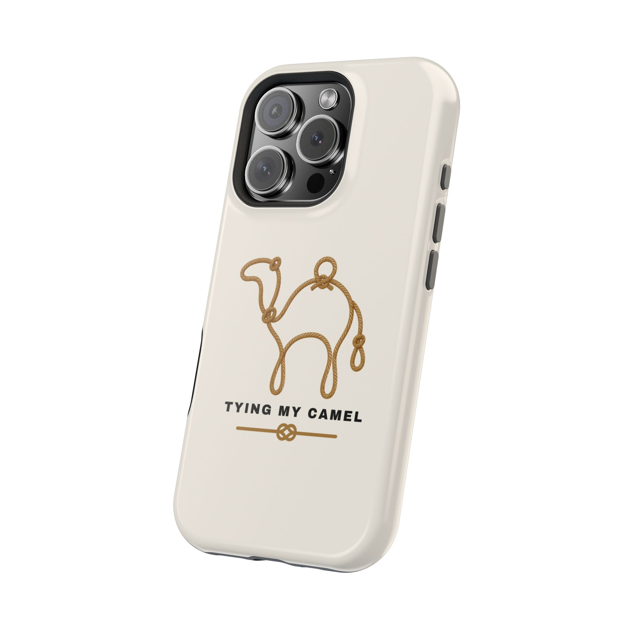 Phone Case — Minimal 'Tying My Camel' Camel Outline Magnetic Impact-Resistant Case - Image 116