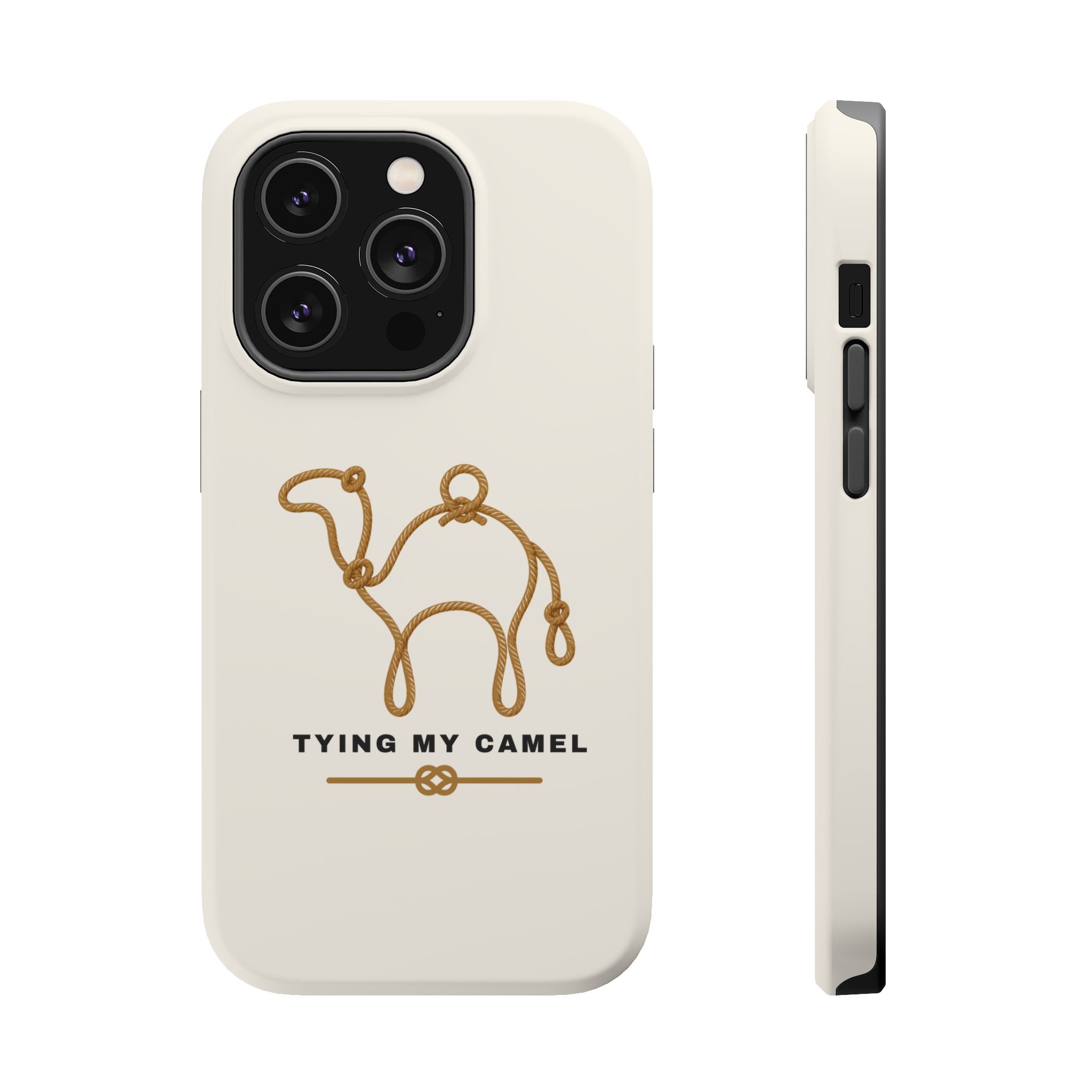 Phone Case — Minimal 'Tying My Camel' Camel Outline Magnetic Impact-Resistant Case - Image 15