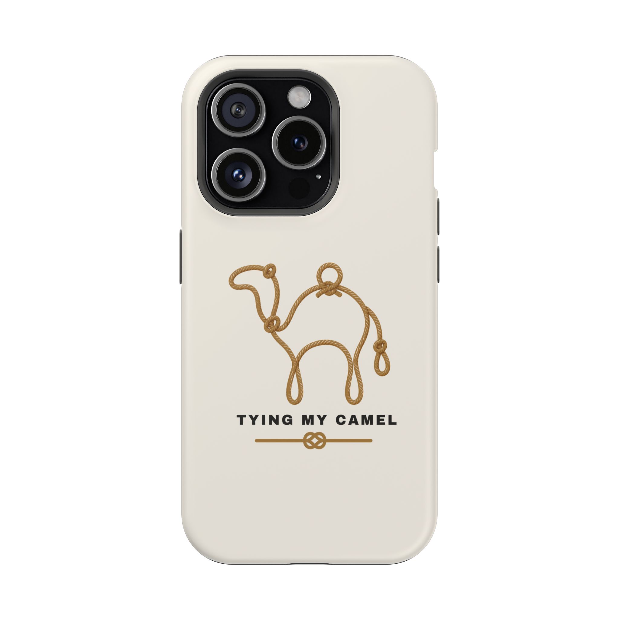 Phone Case — Minimal 'Tying My Camel' Camel Outline Magnetic Impact-Resistant Case - Image 79