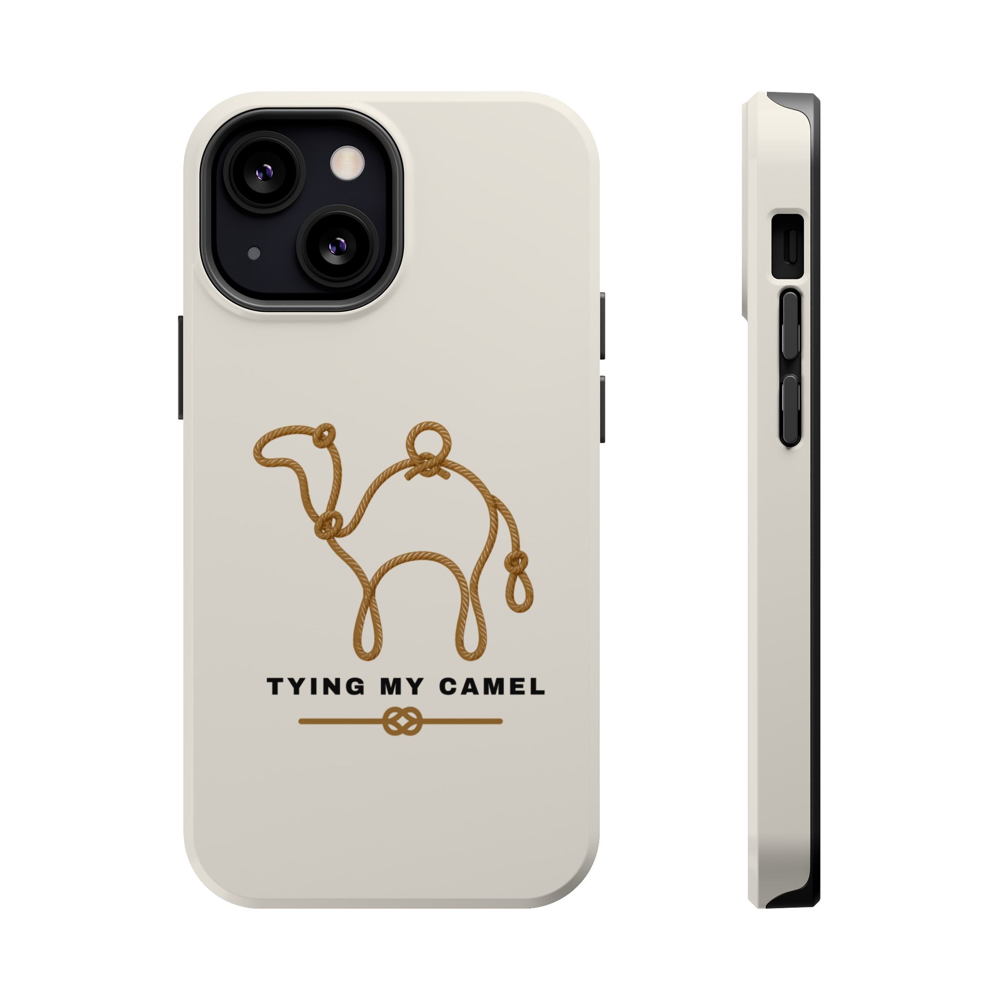 Phone Case — Minimal 'Tying My Camel' Camel Outline Magnetic Impact-Resistant Case - Image 43
