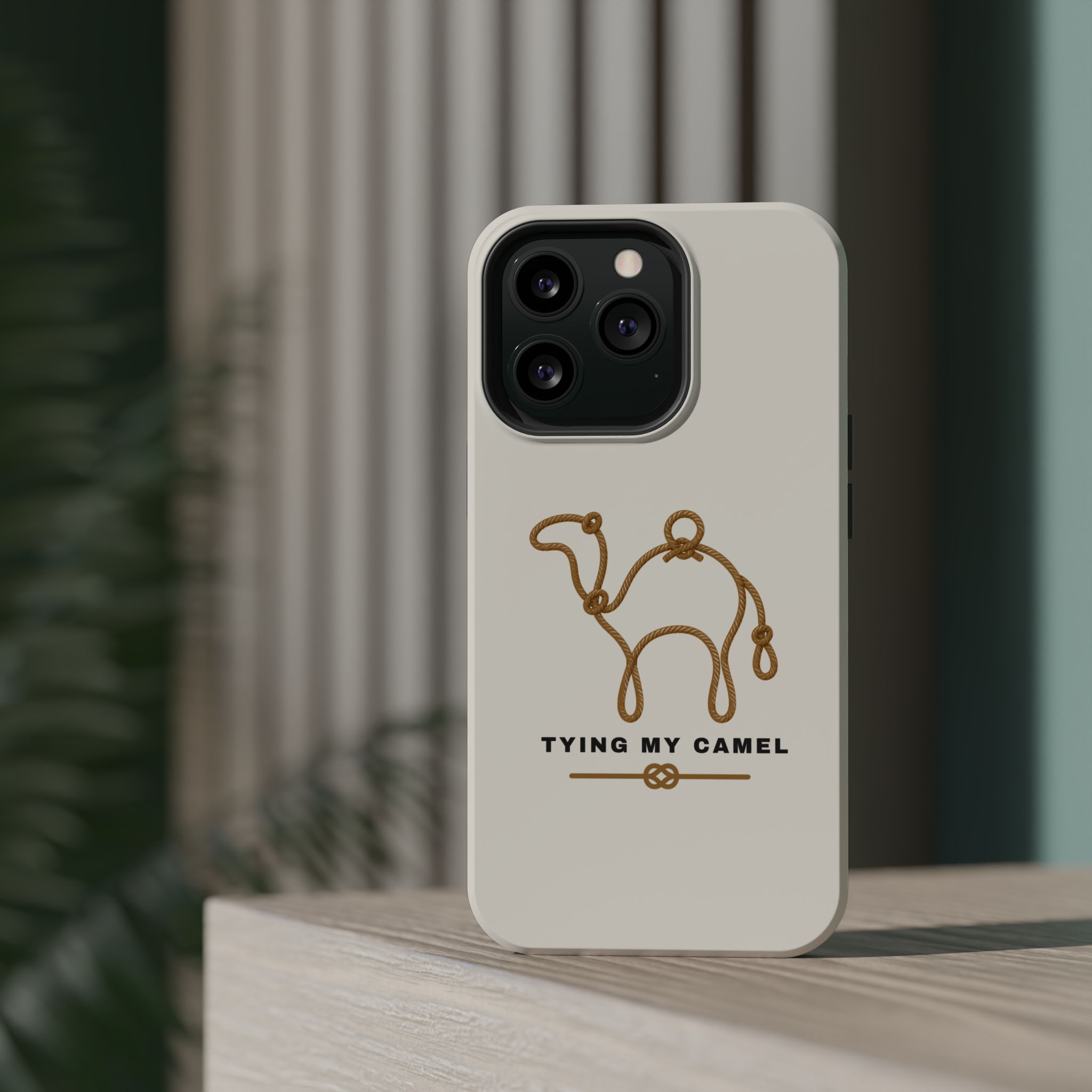 Phone Case — Minimal 'Tying My Camel' Camel Outline Magnetic Impact-Resistant Case - Image 58