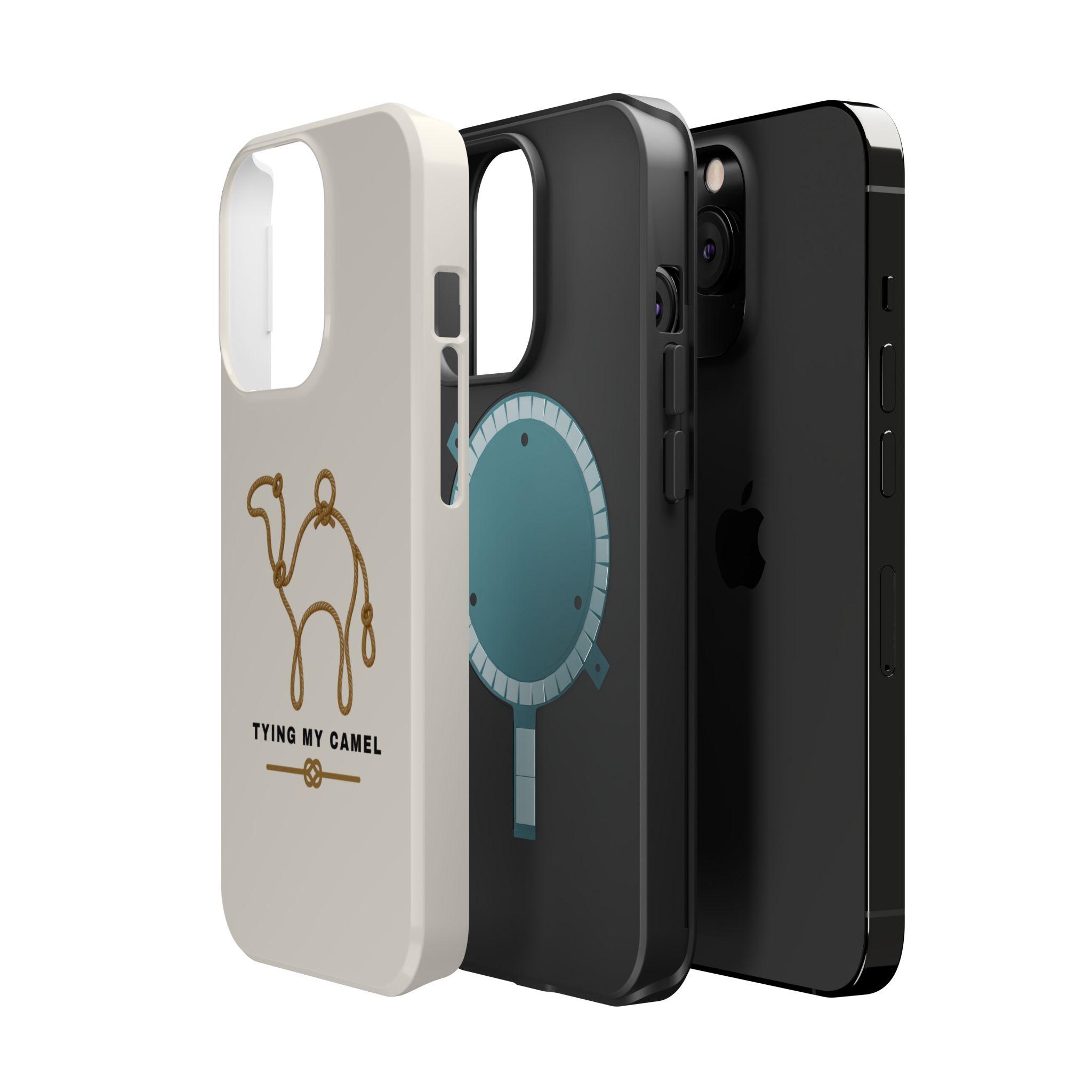 Phone Case — Minimal 'Tying My Camel' Camel Outline Magnetic Impact-Resistant Case - Image 52