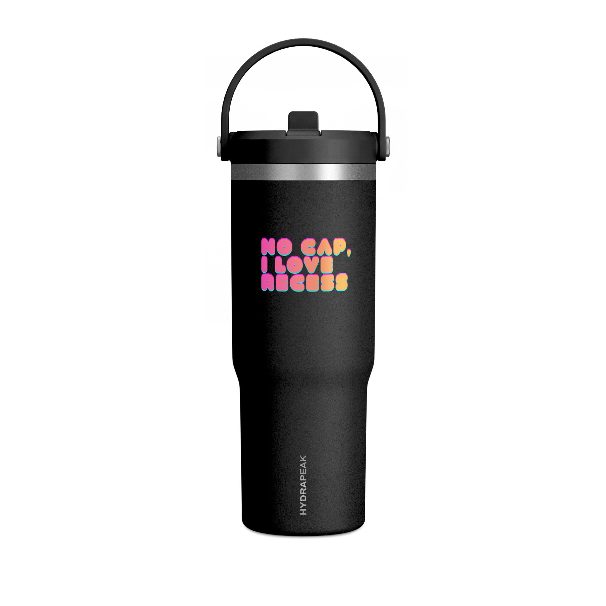 32oz Nomad Tumbler — "No Cap, I Doze Naps" Insulated Travel Cup