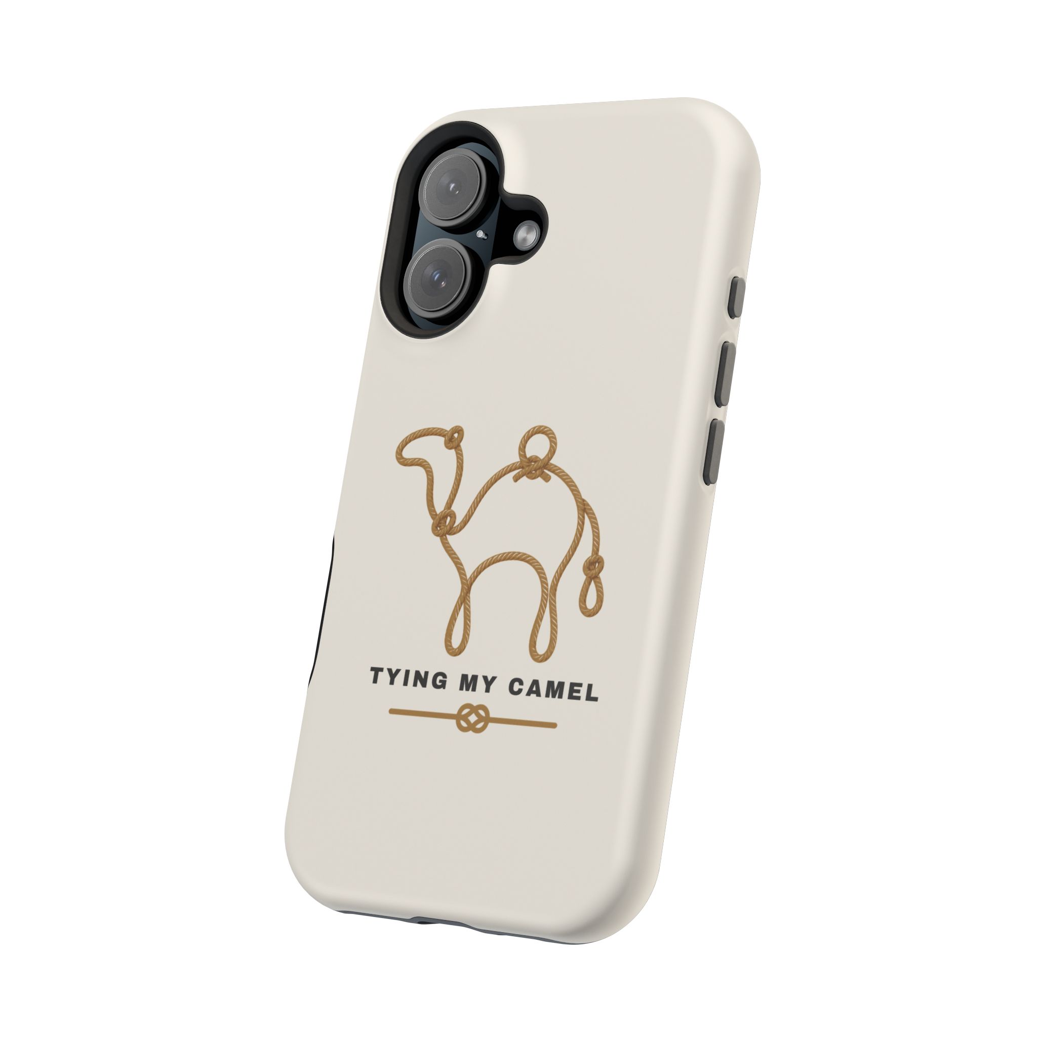 Phone Case — Minimal 'Tying My Camel' Camel Outline Magnetic Impact-Resistant Case - Image 104