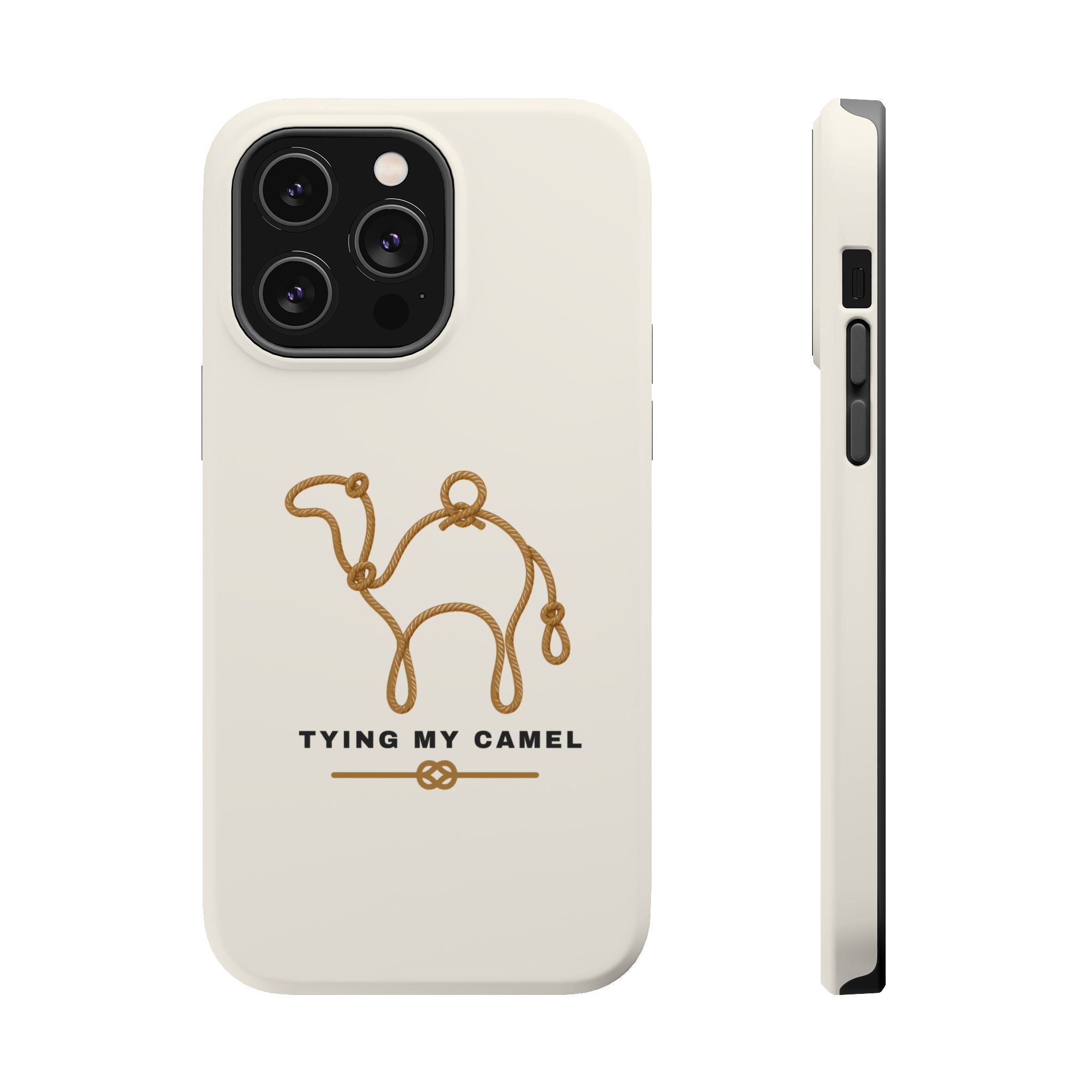 Phone Case — Minimal 'Tying My Camel' Camel Outline Magnetic Impact-Resistant Case - Image 31