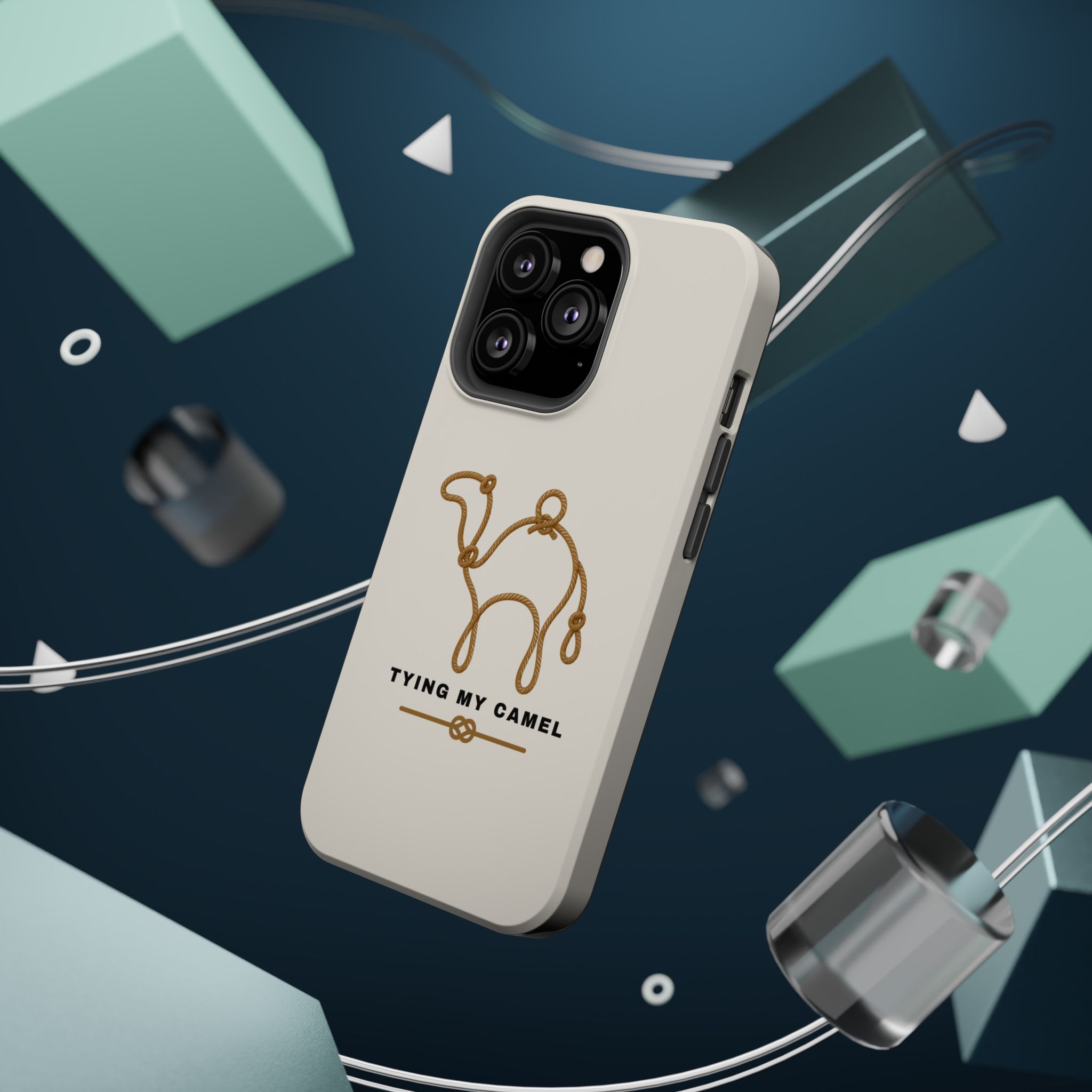 Phone Case — Minimal 'Tying My Camel' Camel Outline Magnetic Impact-Resistant Case - Image 53